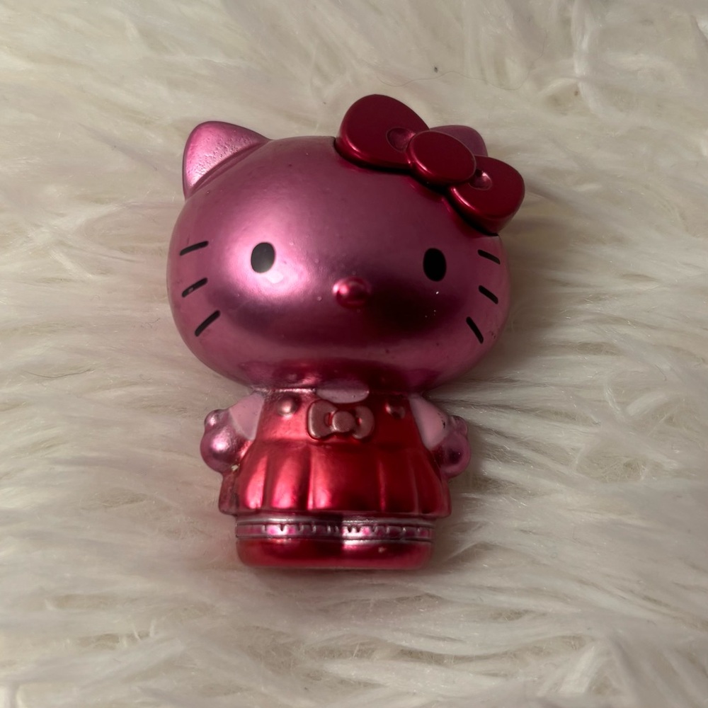 Sanrio Hello Kitty Metallic Rose and Red Figure